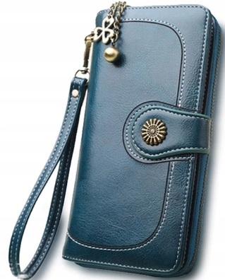 Duży Portfel portwel damski portmonetka torebka Model damski