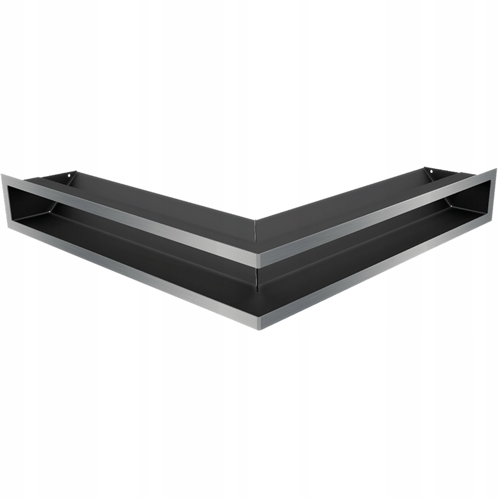 Krbová ventilačná mriežka Luft rohová 56x56x9 brúsená Slim