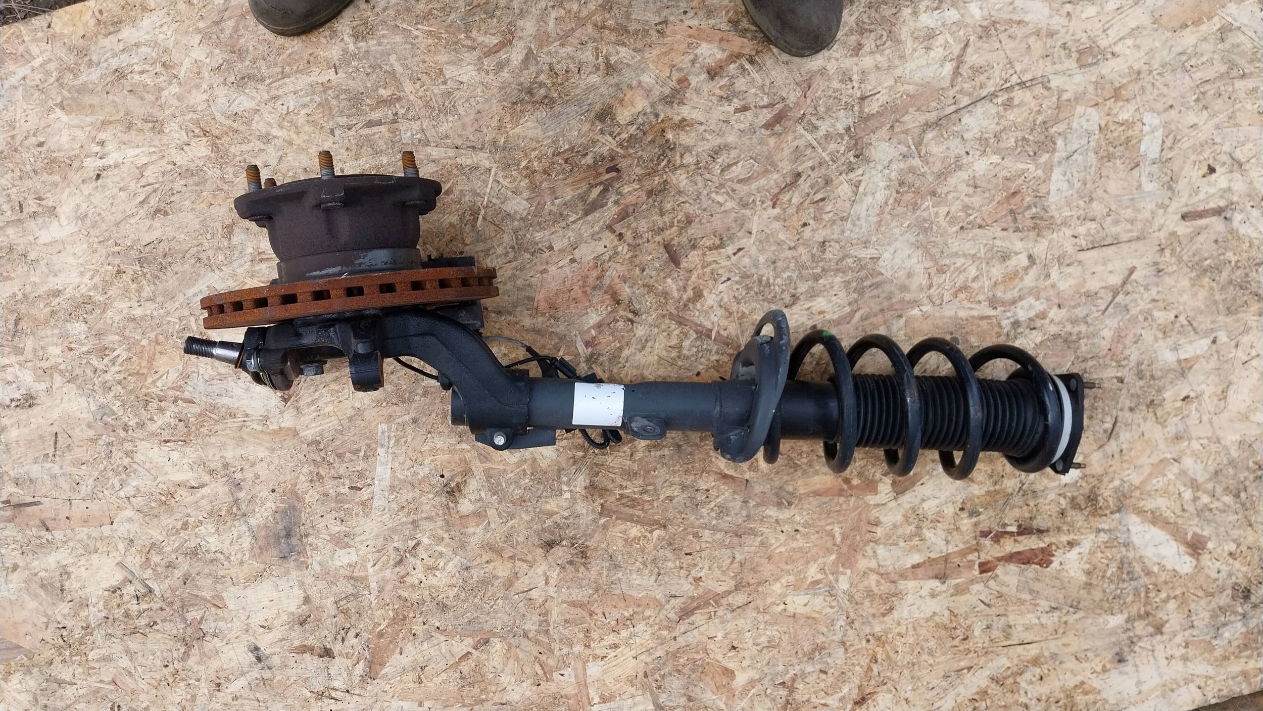 swing shock absorber left front BK31-3K186-CC FORD TRANSIT MK8 BLIZNIAK