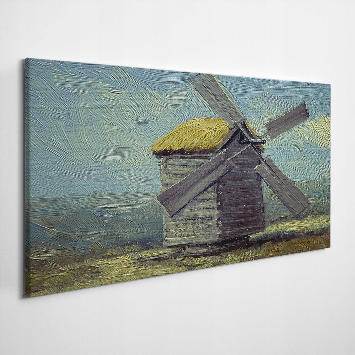 

Obraz na płótnie na ścianę Krajobraz Młyn 120x60