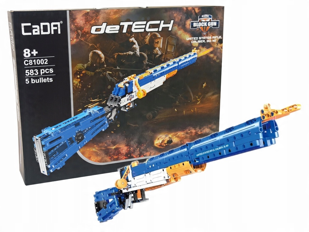 

Klocki Strzelba Karabin M1 Cada Technic 583 el.