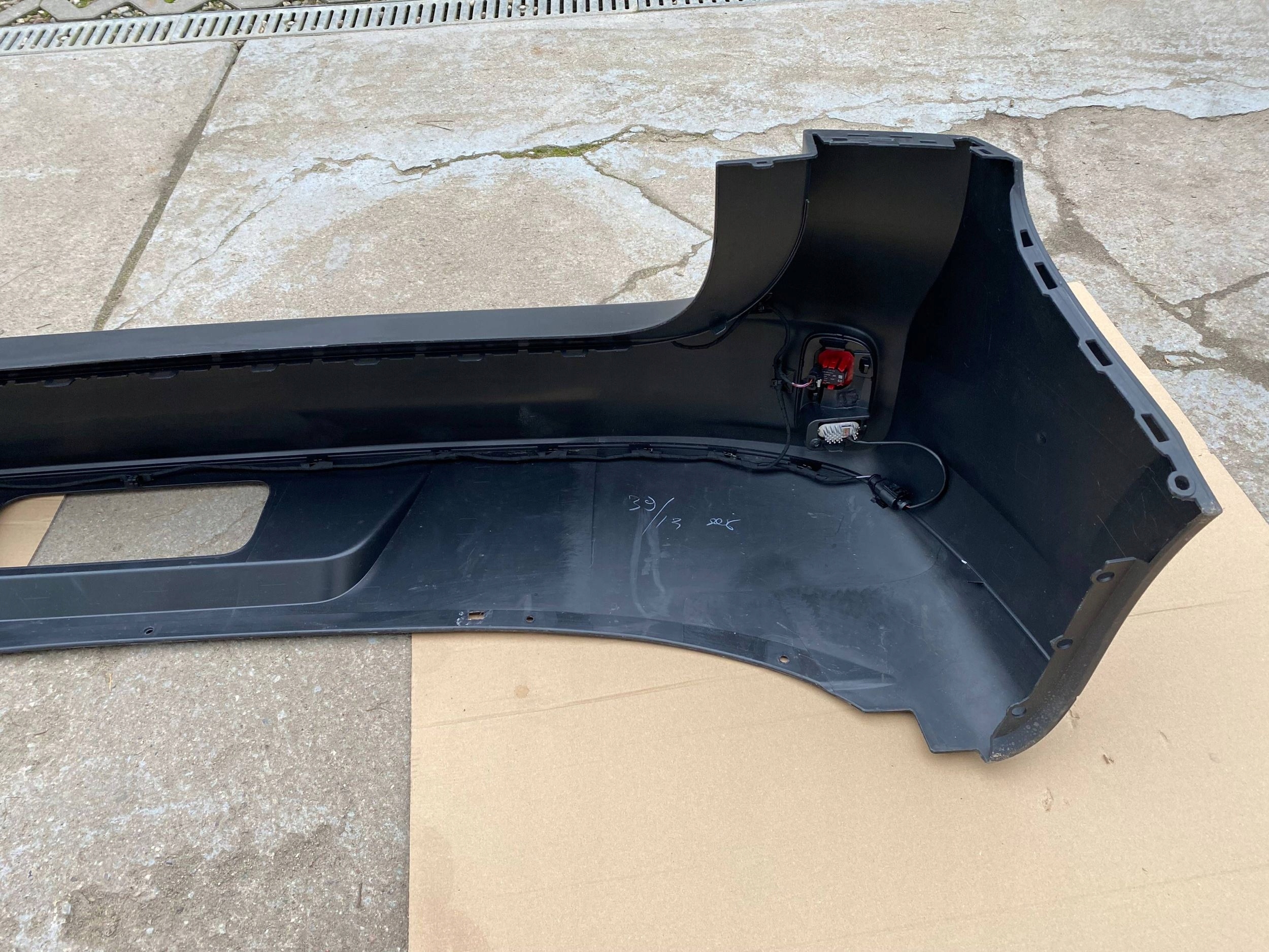 VW ID BUZZ HECK CARGO complete bumper rear part rear PDC STRUKTURA