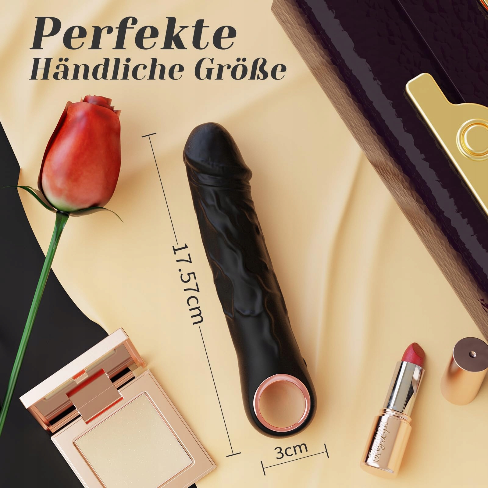 DILDOSET Zestaw Wibratorów Dla Kobiet Ergonomiczny 10 Trybów Wibracji — miniatura 4