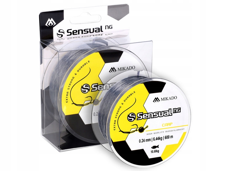 Żyłka Mikado Sensual N.g Carp 0.35 mm 600 m Transparentny