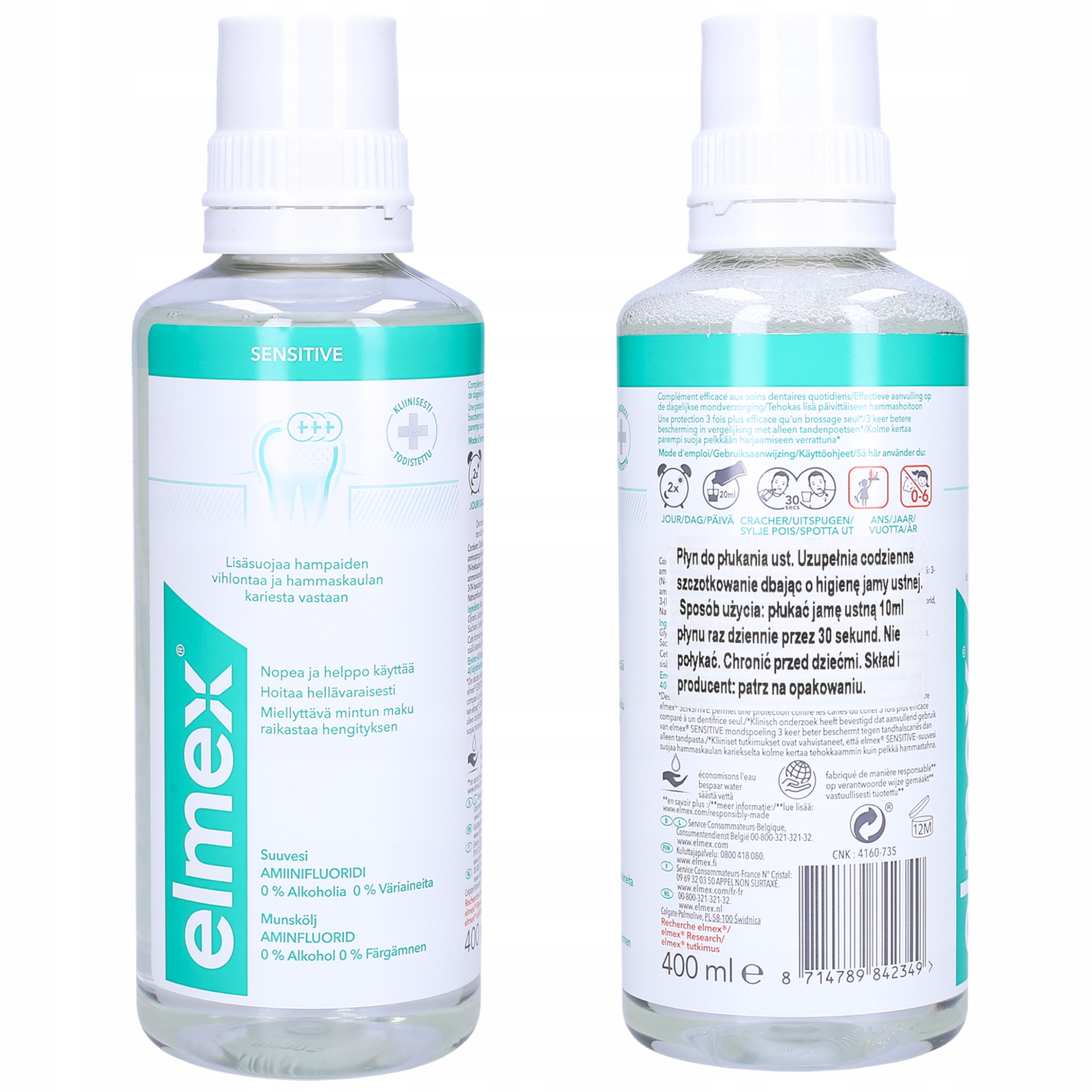 

Elmex Sensitive Płyn Do Jamy Ustnej 400ML Nl