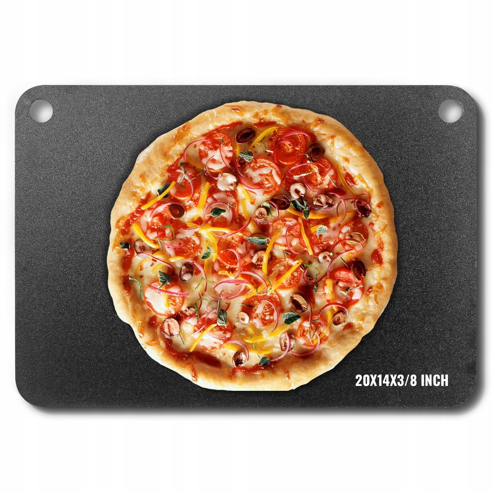 Stalowy Kamień Stal do Pizzy 508 x 355 x 10 mm