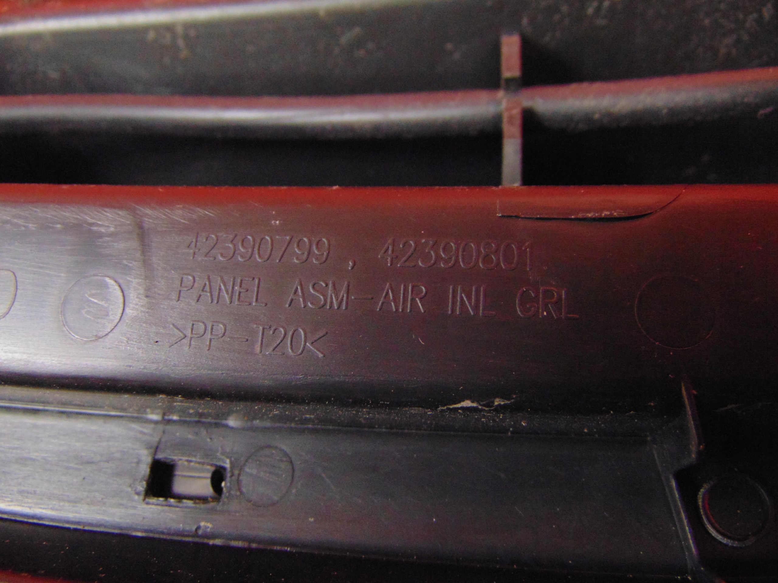 OPEL KARL torpedo plastic upper EUROPA