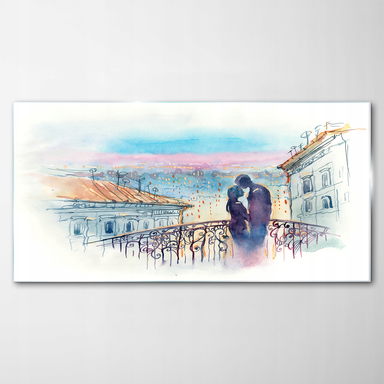 Obraz na skle Dekor Architektúra Krajina 120x60