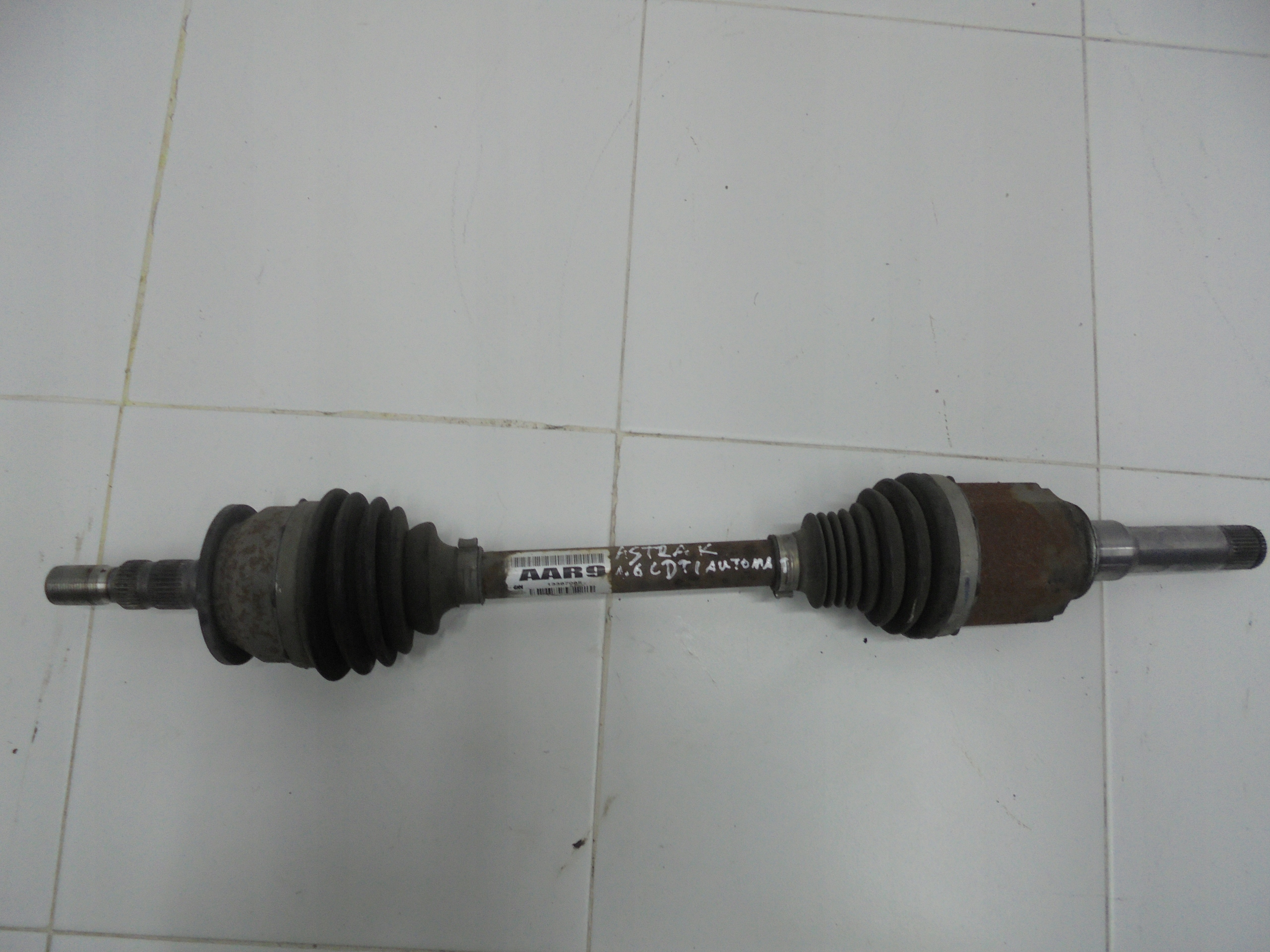 OPEL ASTRA K V semi-axis left AUTOMAT 1.6 CDTI 13367066