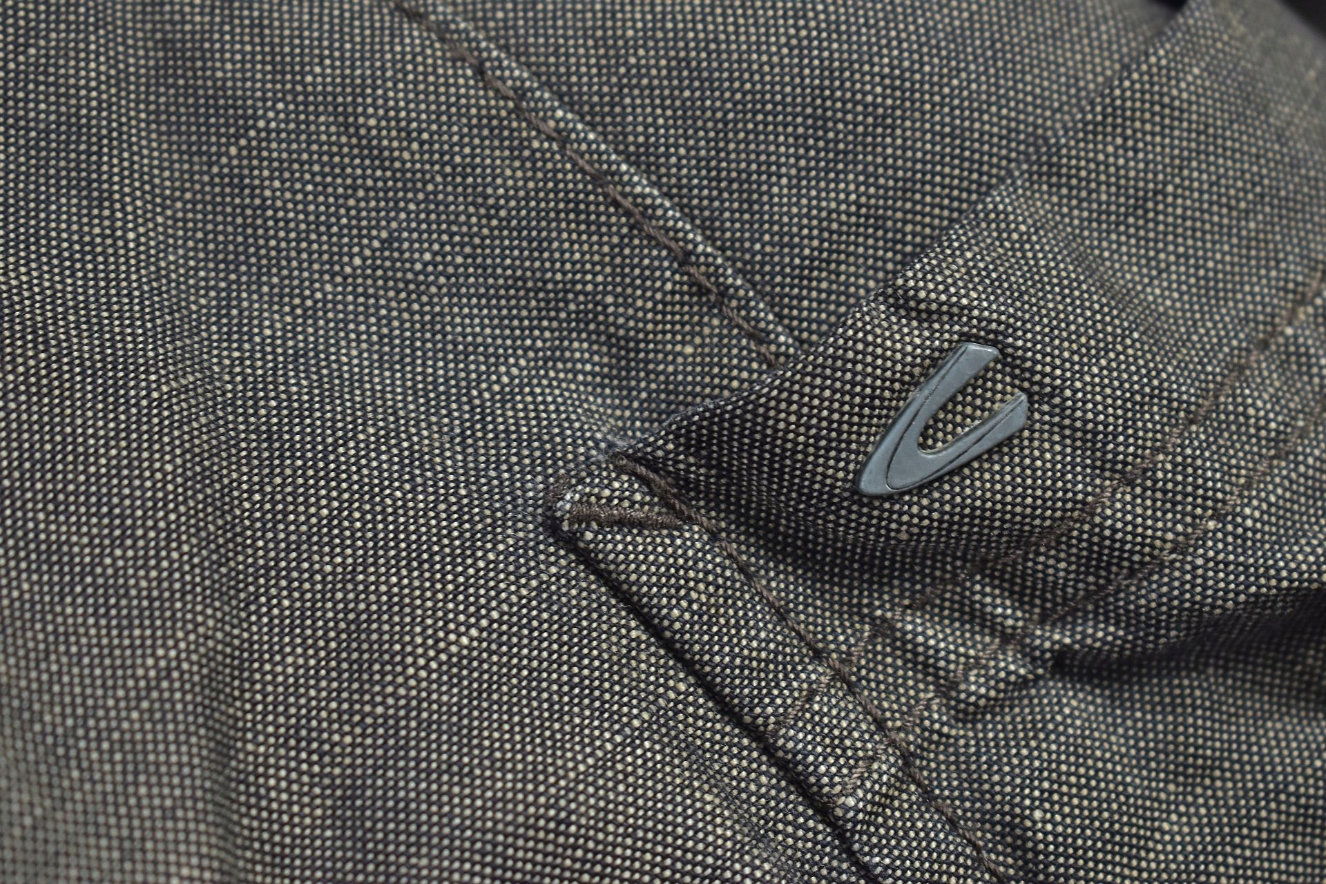 CAMEL ACTIVE Marynarka Lniana Męska Premium / 54 Kolor szary