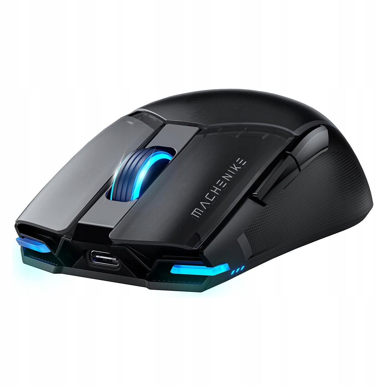 Machenike M7 Pro Mysz Gamingowa Bezprzewodowa 26000 Dpi Rgb Czarna