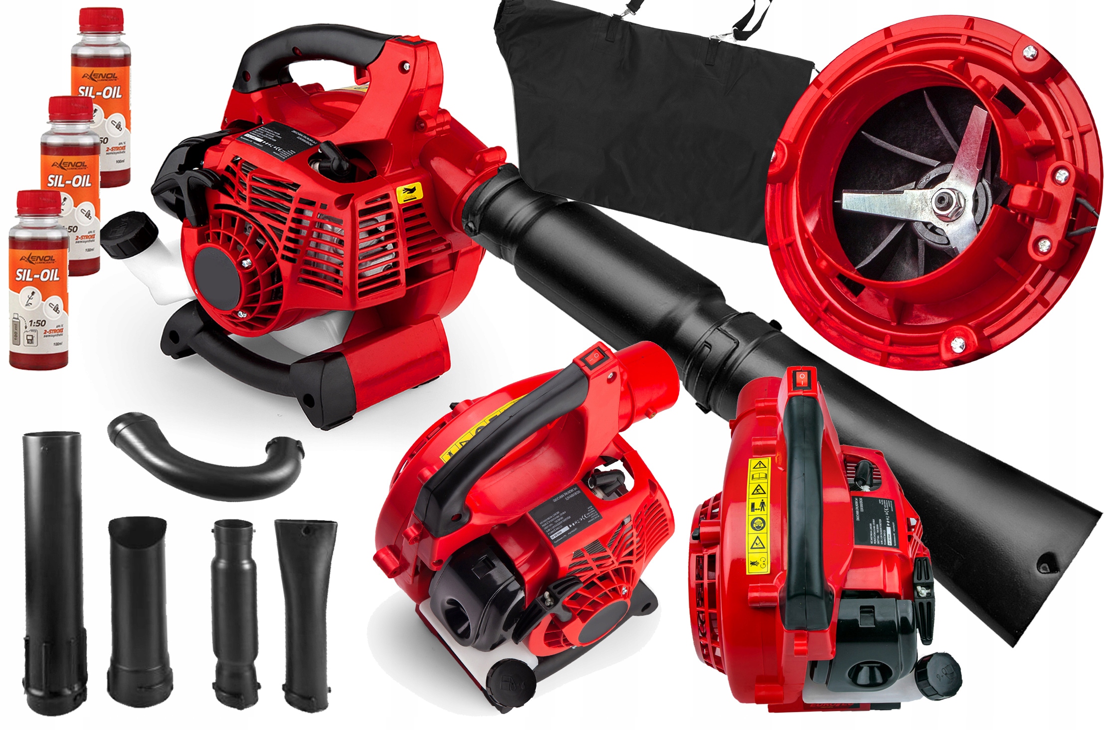 

Odkurzacz Spalinowy Dmuchawa Do Liści 370km/H 4W1