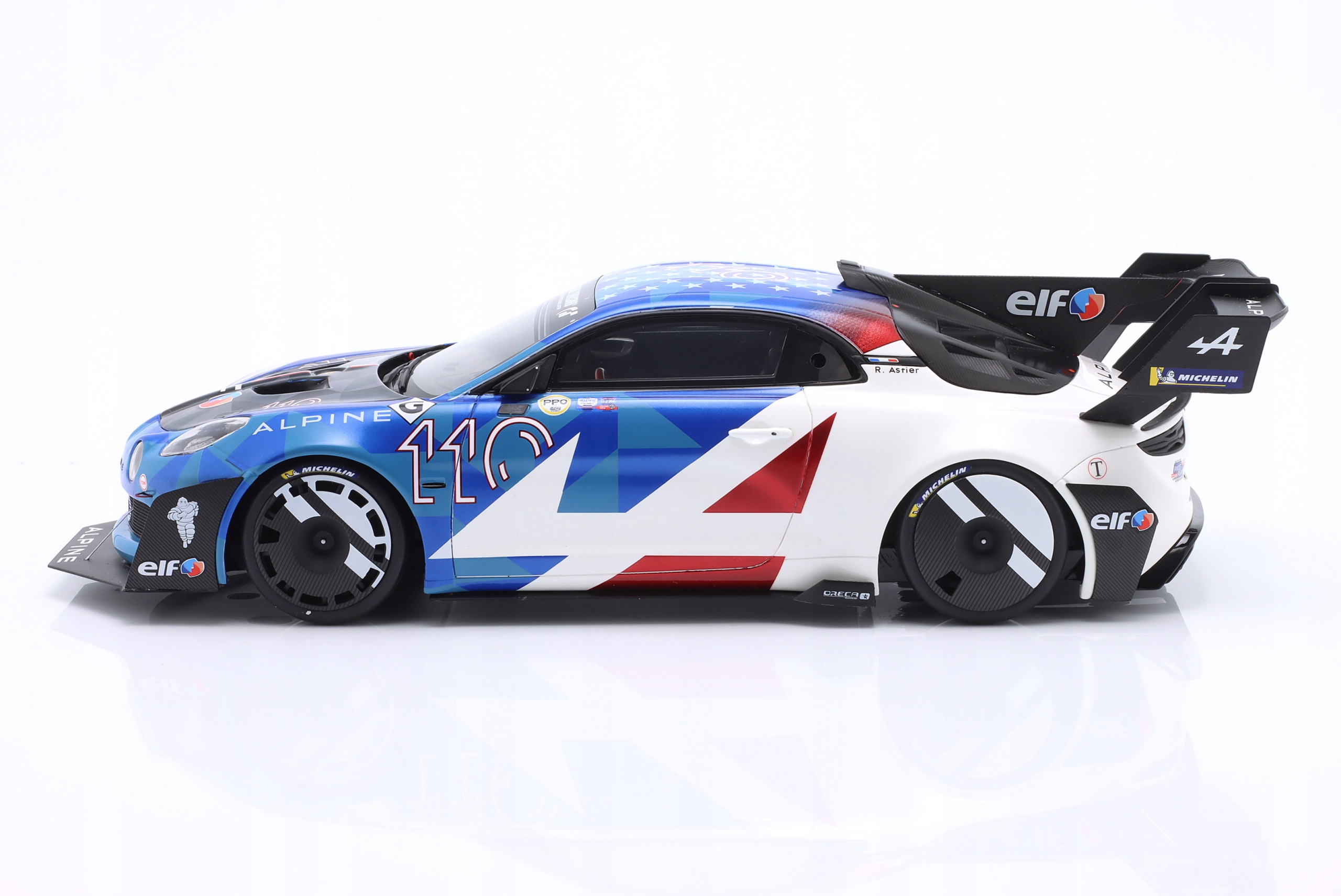 OTTO ALPINE A110 R.Astier Pikes Peak 2023 L.E.1/2000 1:18 Model ALPINE A110 R.Astier Pikes Peak 2023