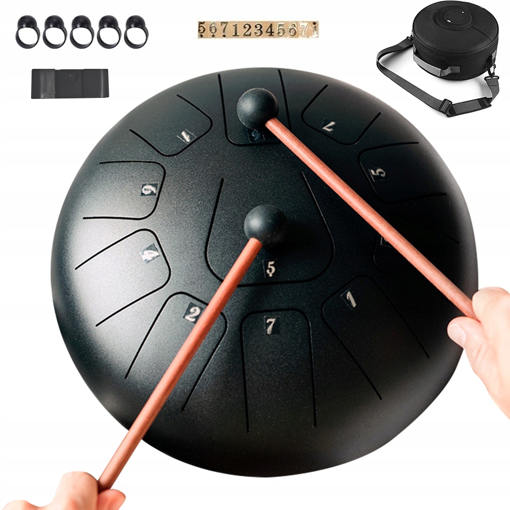 Ocelový Buben S Jasným Zvukem Pro Meditaci A Muzikoterapii