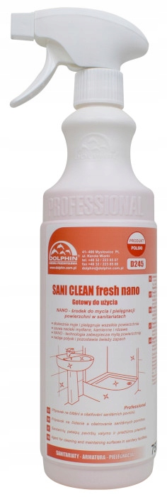 

Dolphin Sani Clean do kabin prysznicowych, wanny