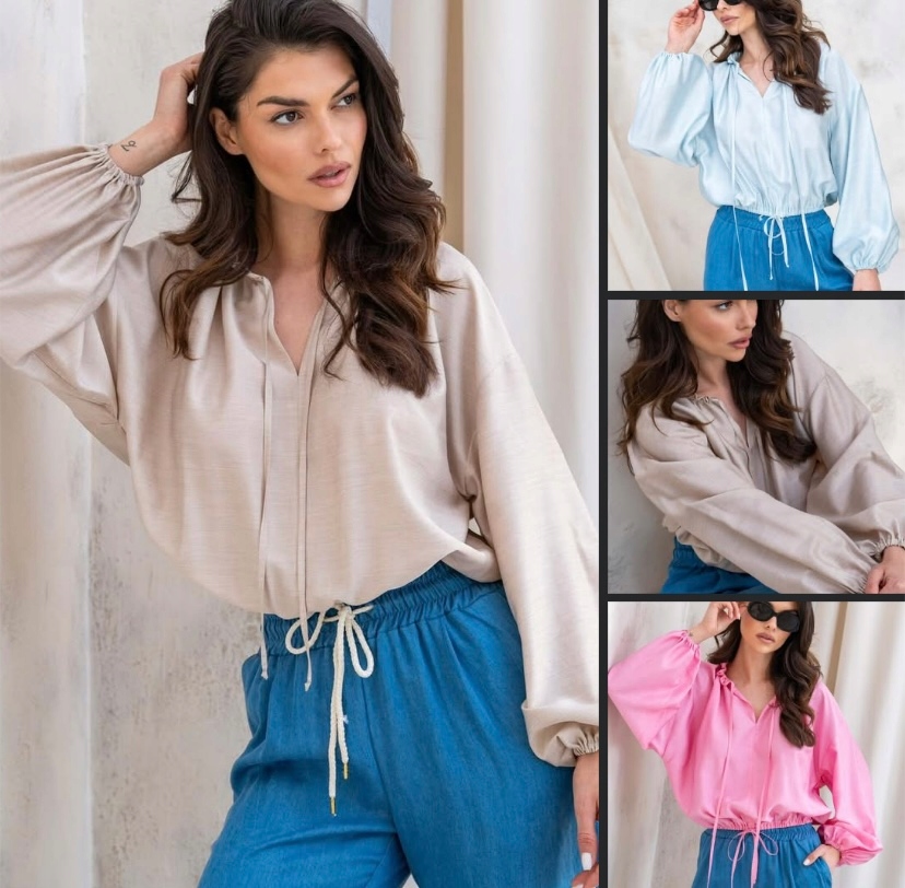 Béžová košile Světlá Model 1101 Lalous velikost M