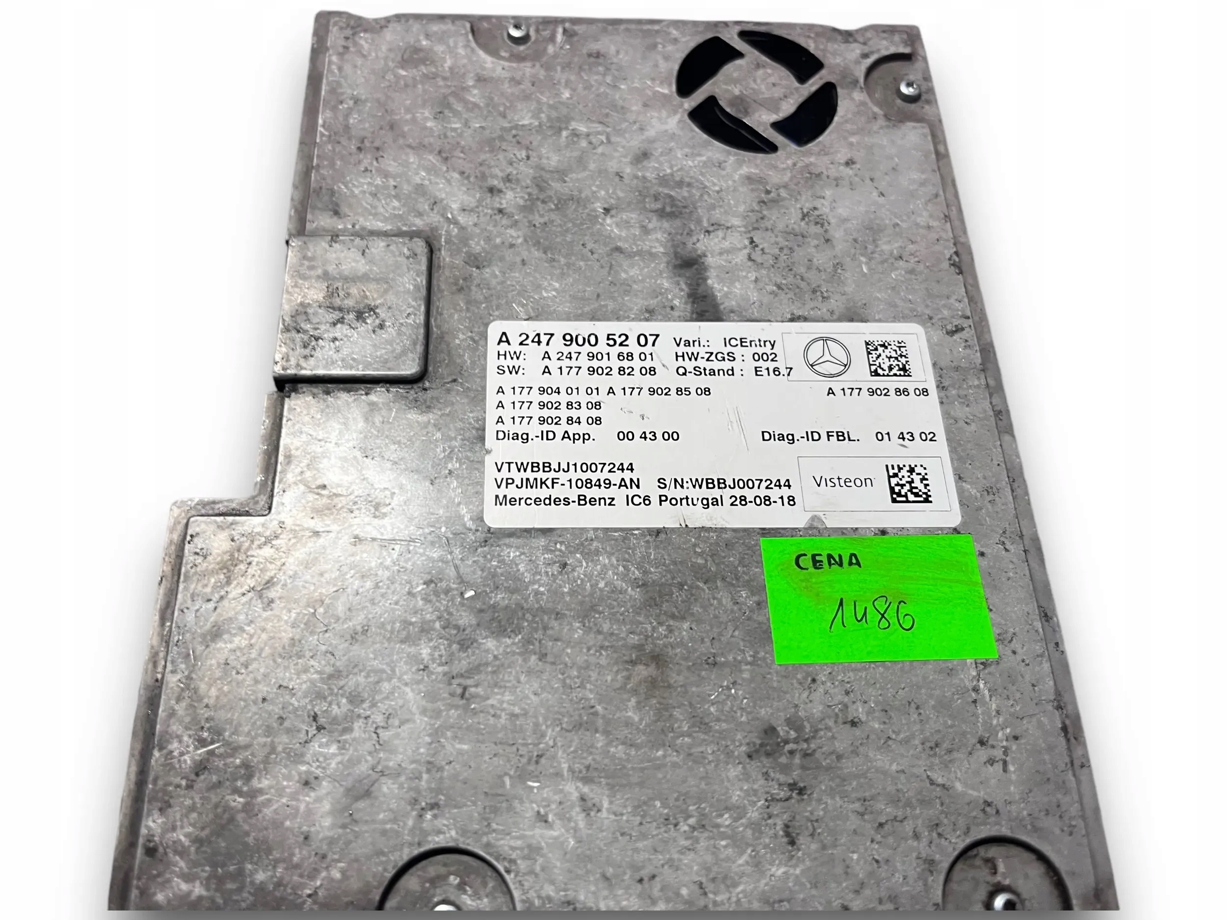 MERCEDES W247 Bedienteil modul des Kombiinstruments 2479005207 @M