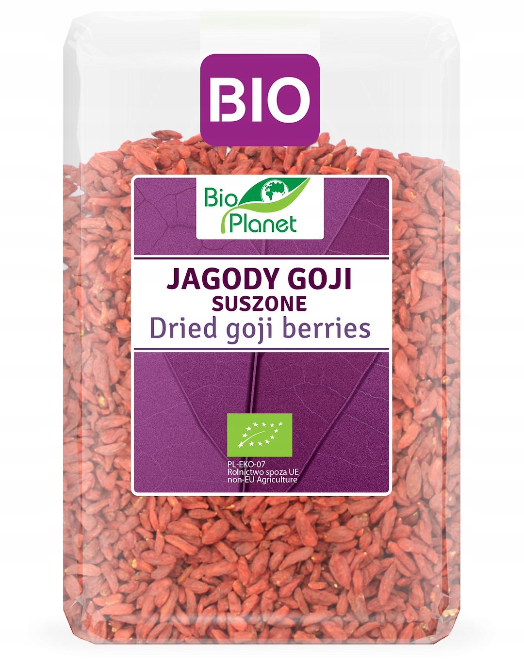 Jagody Goji Suszone Bio 1 kg Bio Planet