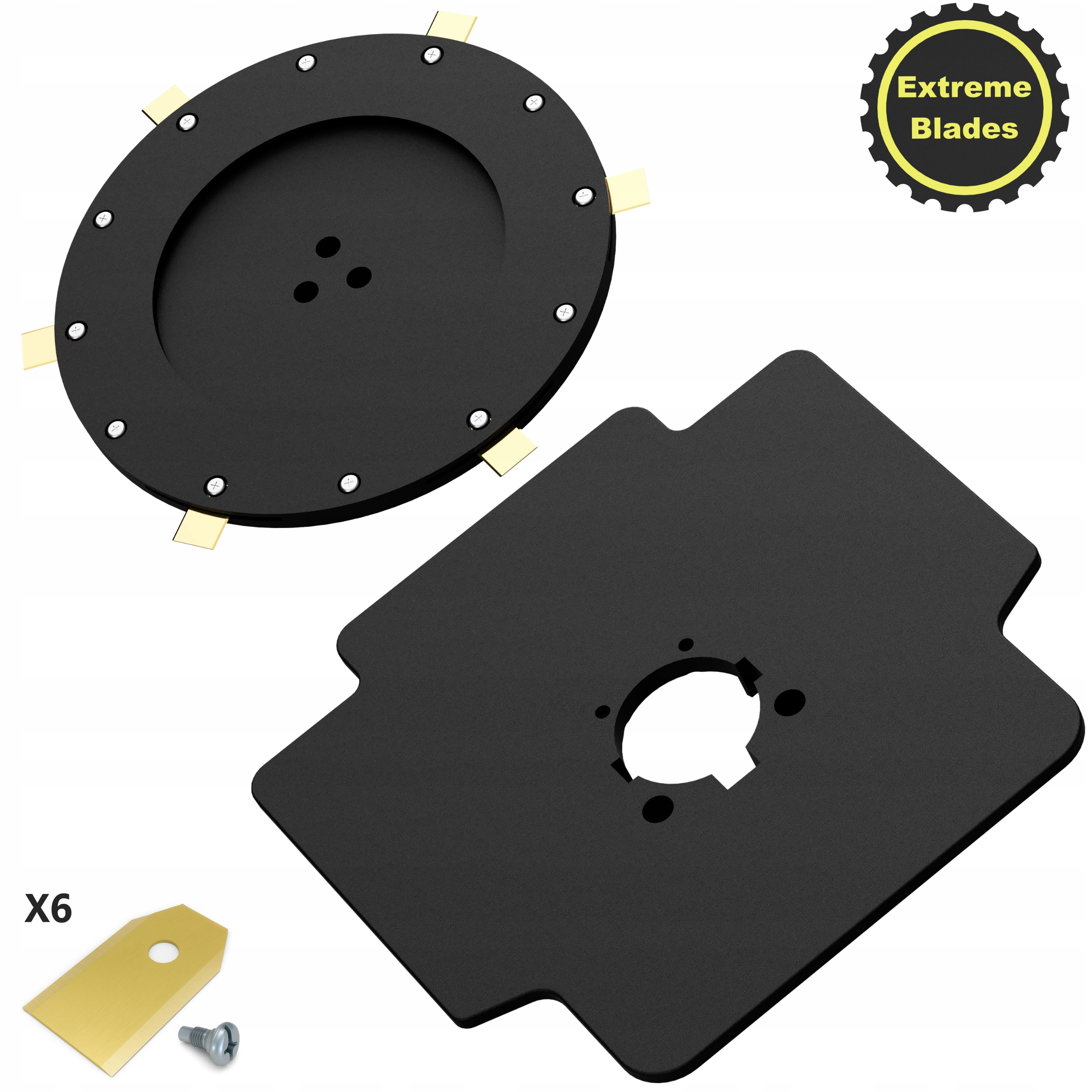 Kryt s krytem na 6 čepelí pro Dreame A1, A1 Pro 25 cm