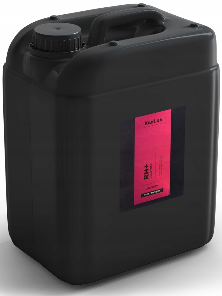 KIURLAB _ RH+ 20L _ DEIRONIZER SKUTECZNY PŁYN DO MYCIA FELG SAMOCHODOWYCH