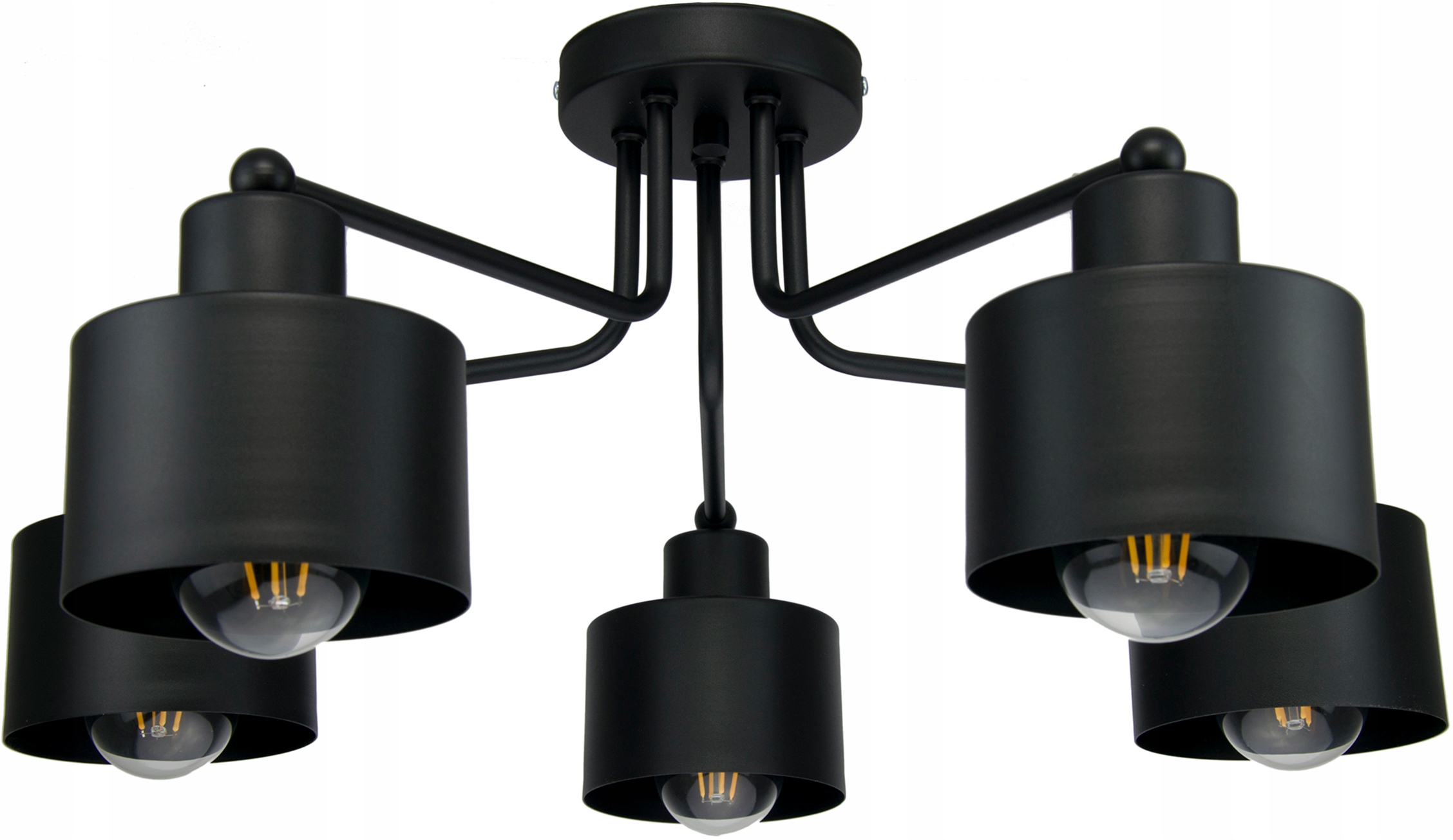 

Lampa Sufitowa Żyrandol 4 Tuba Pod Led