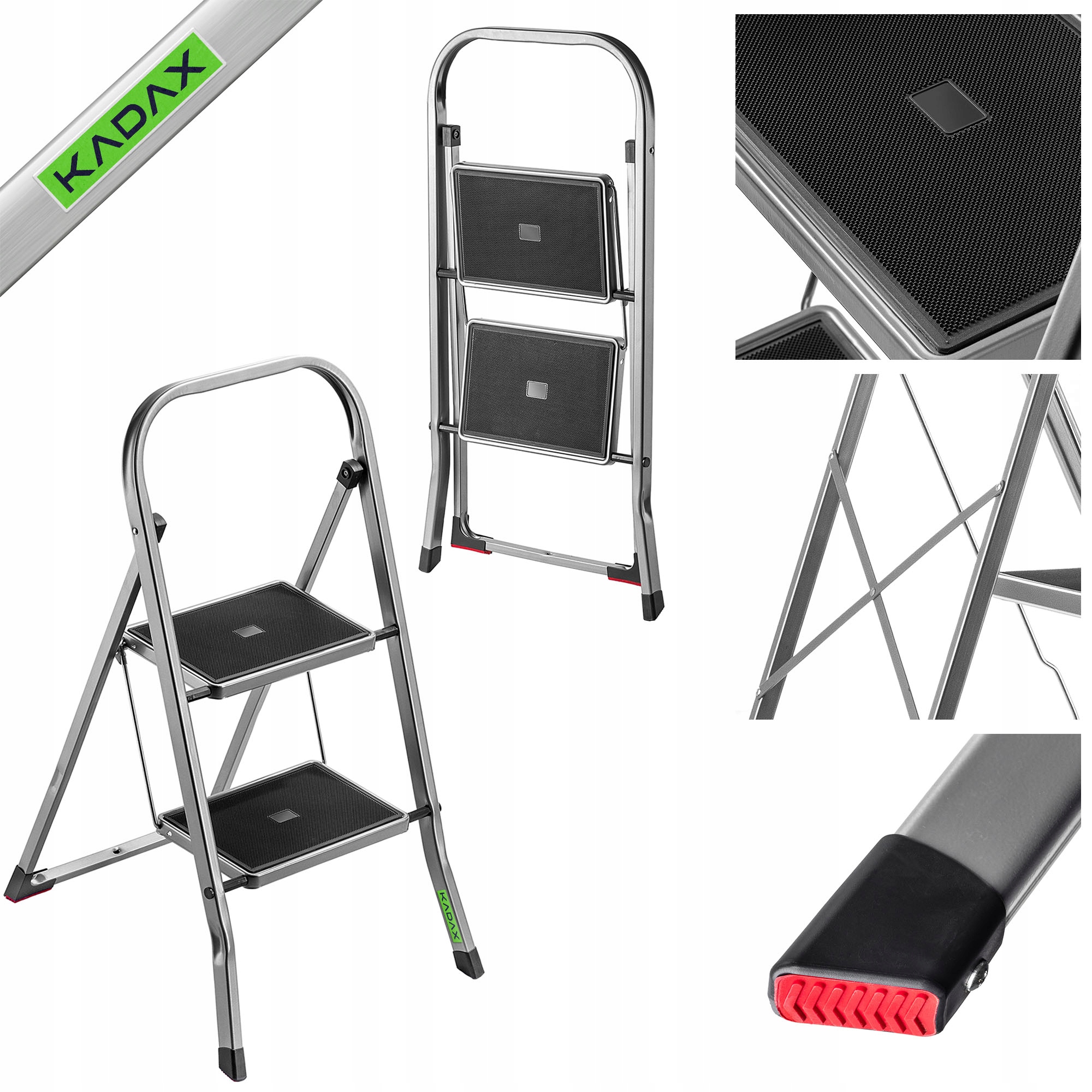 DRABINA DRABINKA DOMOWA 2 STOPNIOWA 150kg