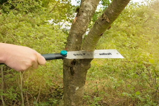 WOLFCRAFT Piła japońska do drewna listew 240 mm 6951000 Długość ostrza 240 mm