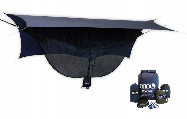 Hamak Zestaw hamakowy SingleNest- Pre-Built ENO, 3 w jednym