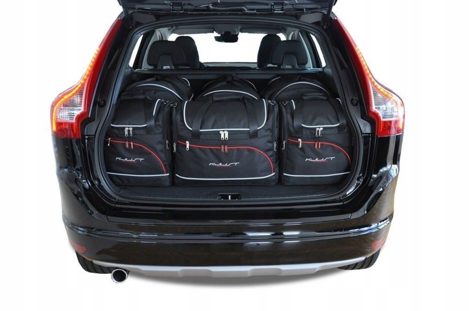 J&j Automotive Sada 6ks cestovných tašiek Aero pre Volvo XC60 2008-2017