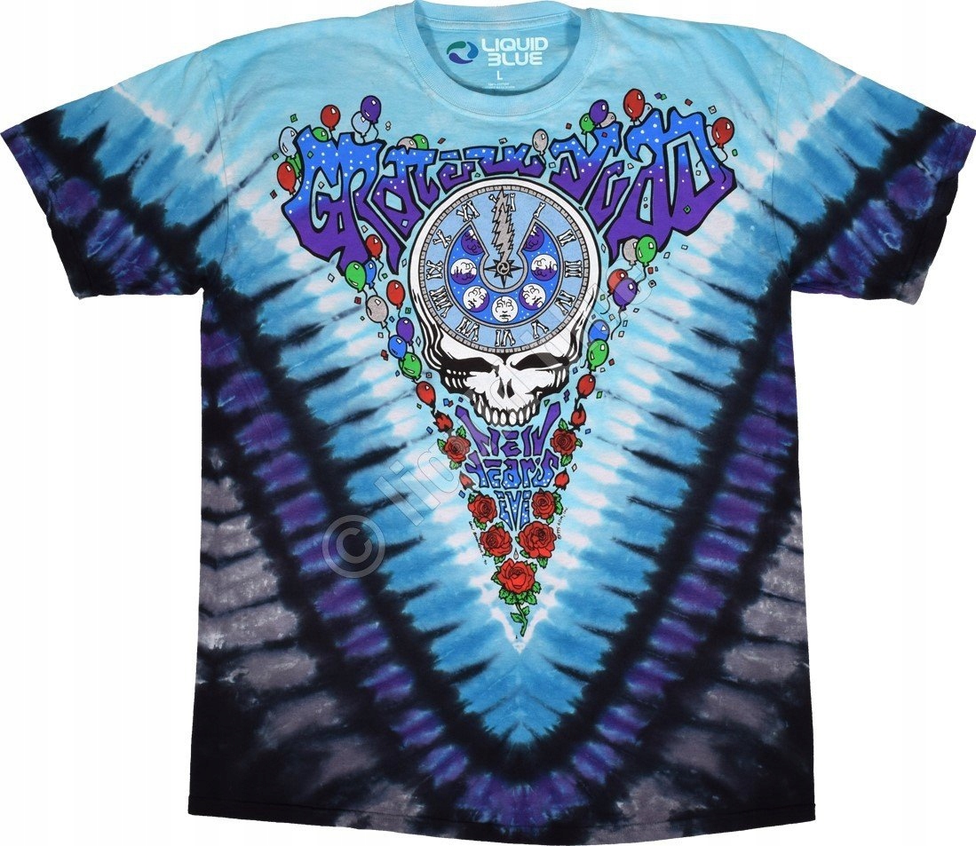 Grateful Dead Midnight Hour Liquid Blue M