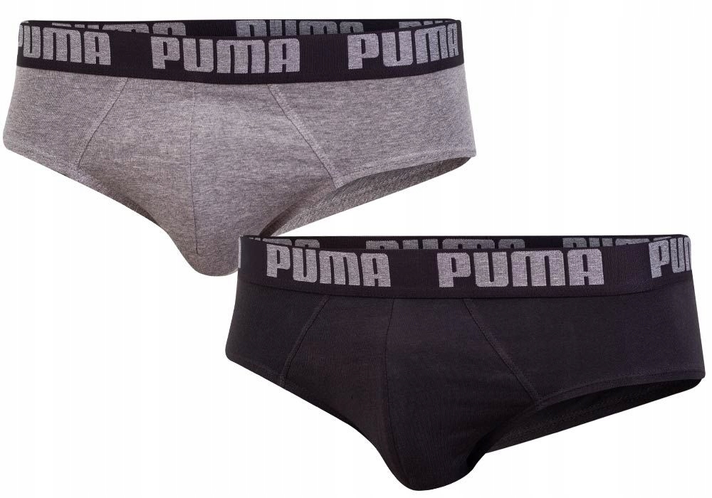 

Puma Majtki Męskie 2 Pary Grey/black r. L