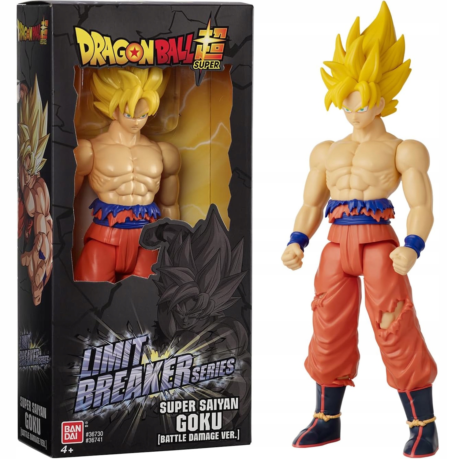 Figurka Dragon Ball Limit Breaker Saiyan Goku Battle Damage Verze