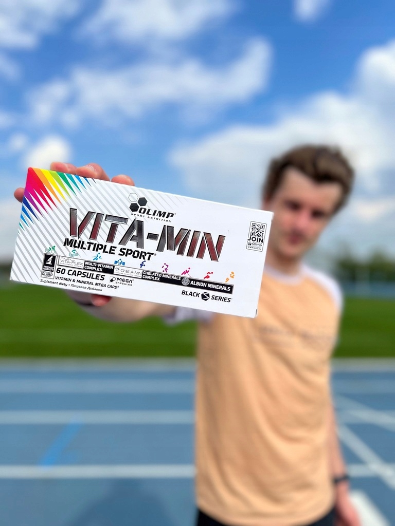 OLIMP VITA MIN 2x60KAP MULTIPLE SPORT WITAMINY 120 KOMPLEKS WITALNOŚĆ Marka Olimp