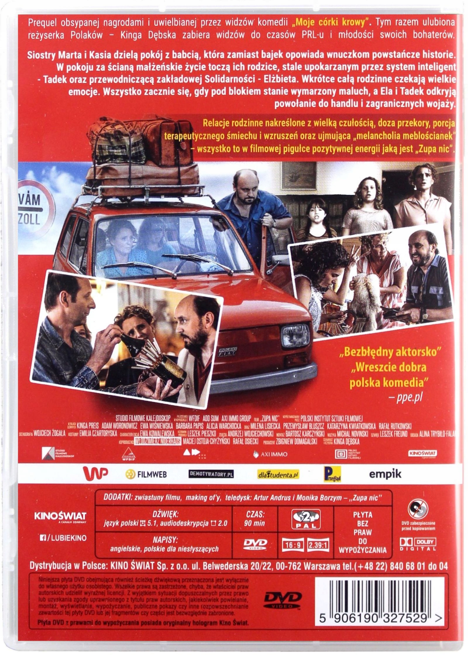 ZUPA NIC (DVD) Stan opakowania oryginalne