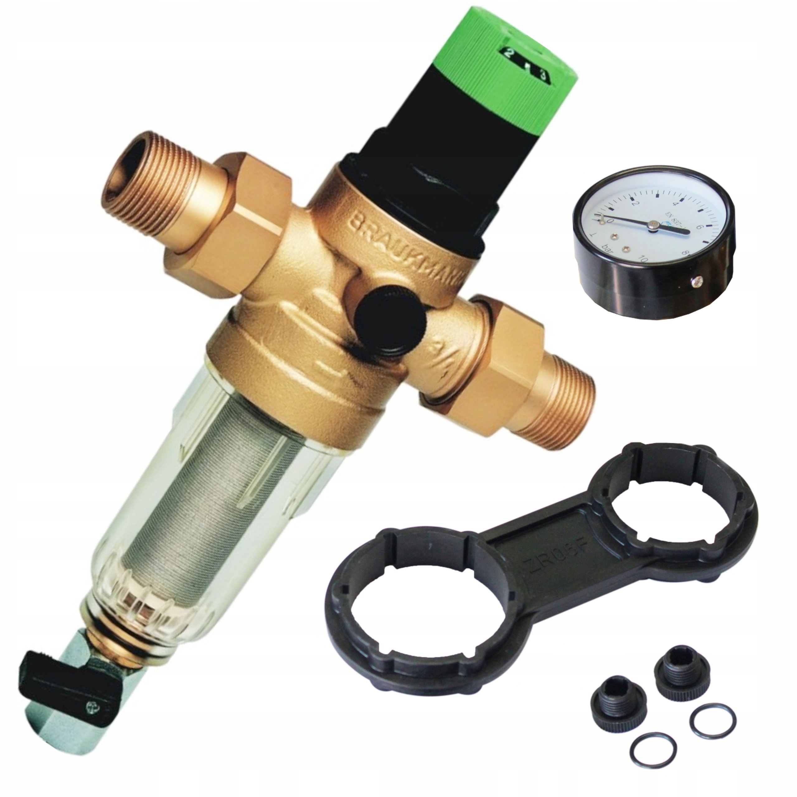 FK06-3/4AA Honeywell Braukmann Filtr Regulator Reduktor Ciśnienia Wody 3/4
