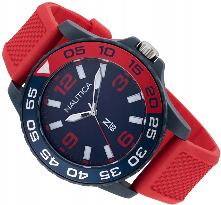 Pánské Hodinky Nautica NAPFWS303 Mládežnický Styl Potápěče Na Pásku Box 45 mm