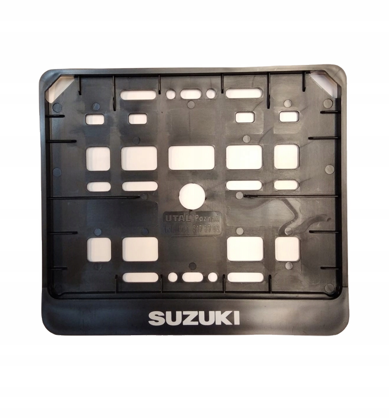 RAMKA TABLICY REJESTRACYJNEJ MOTOCYKLOWA SUZUKI