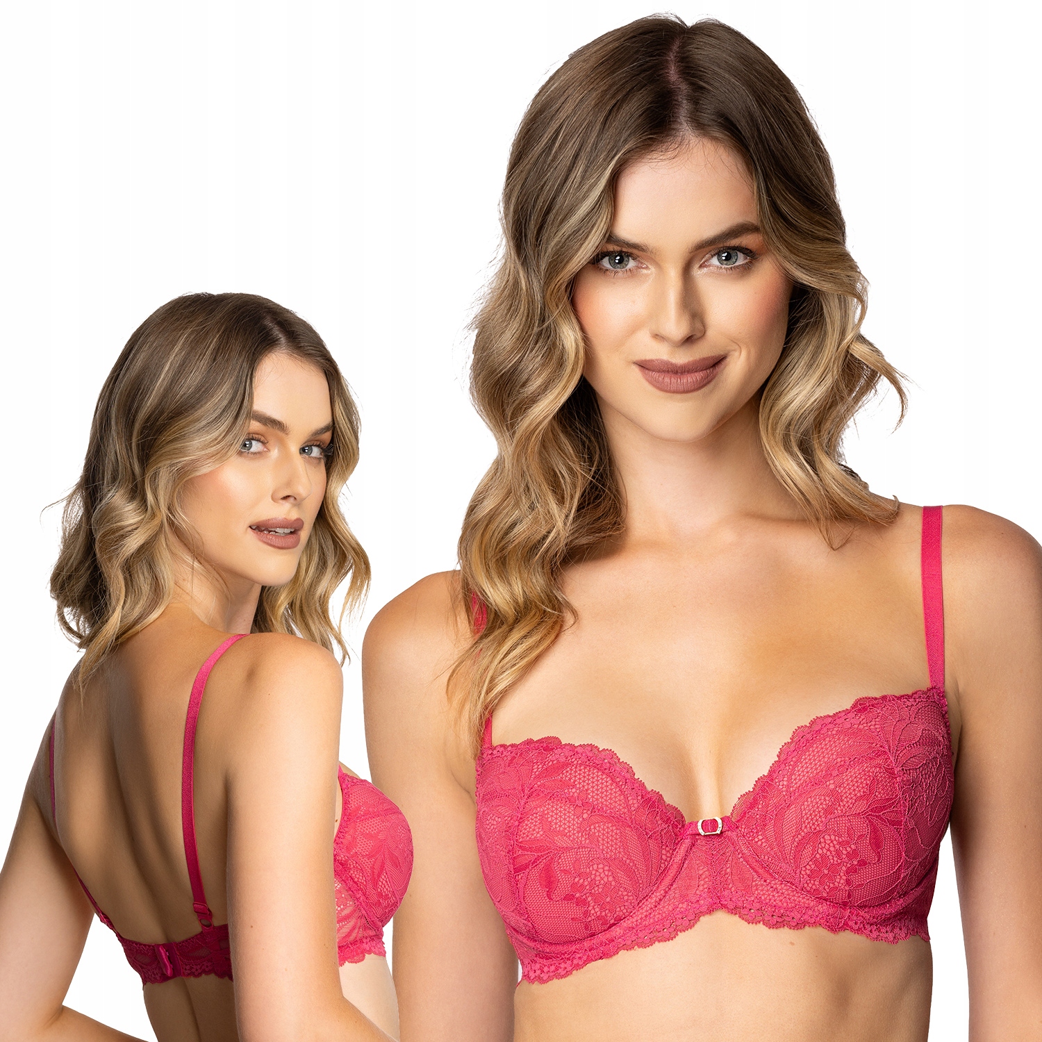 Mat 4028/11 Eternal malina 80B Push-up podprsenka