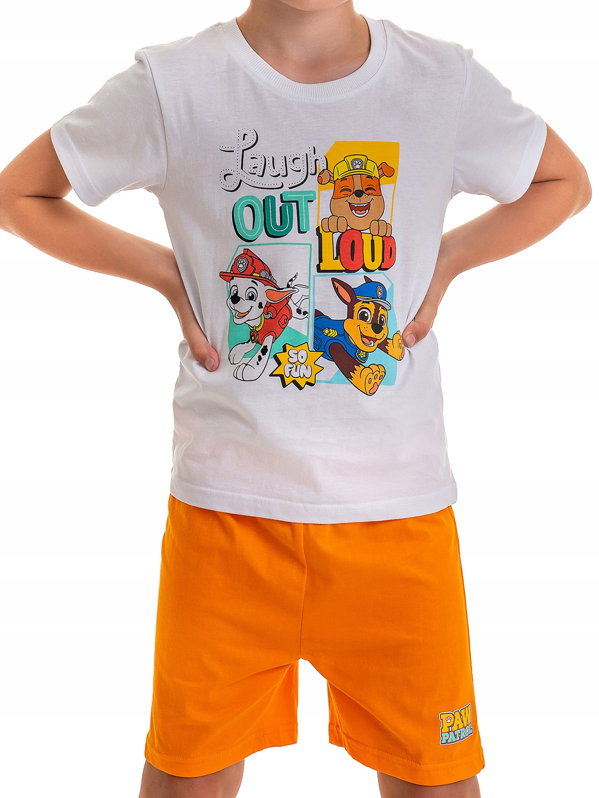 

Bawełniana Piżama Chłopięca Psi Patrol biały 116