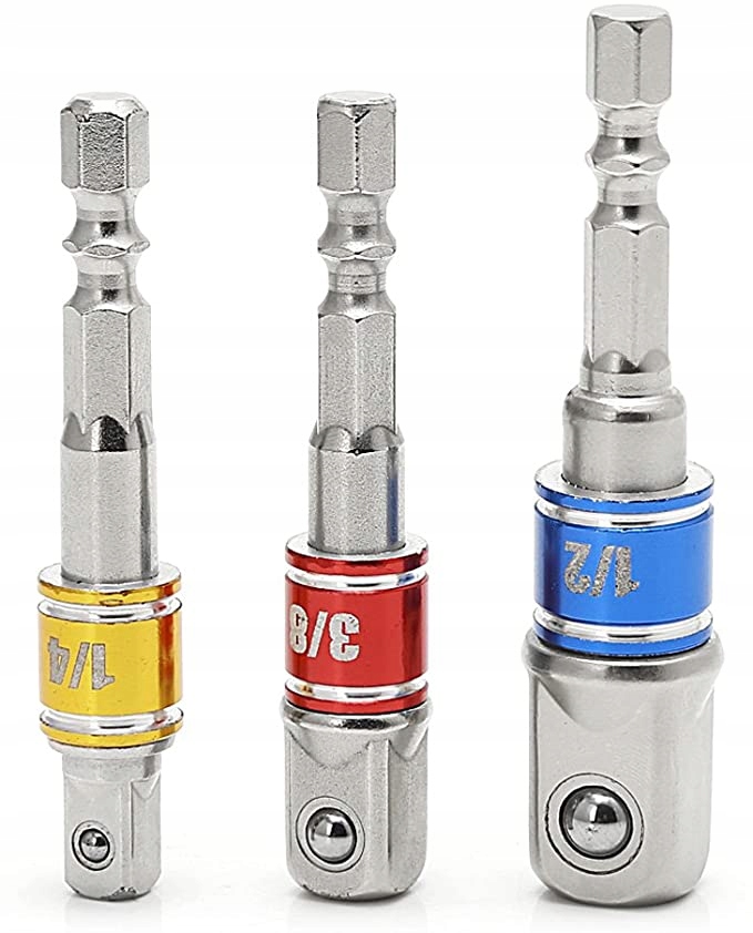 ADAPTERY REDUKCJE DO KLUCZY NASADOWYCH ZESTAW WYSOKA JAKOŚĆ Stan opakowania oryginalne