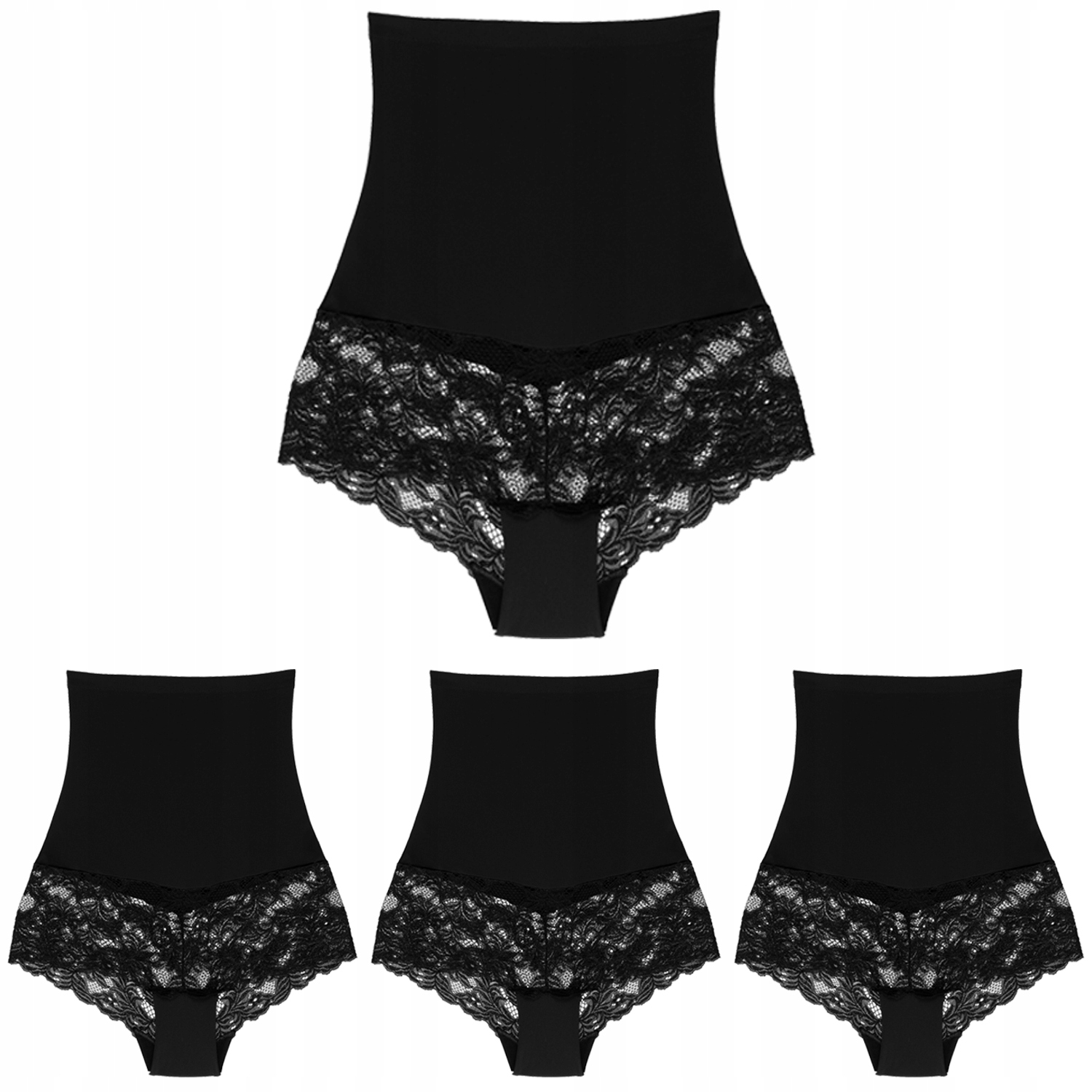 Kalhotky Kalhotky Wolbar Preciosa 3-pack korekční XXL