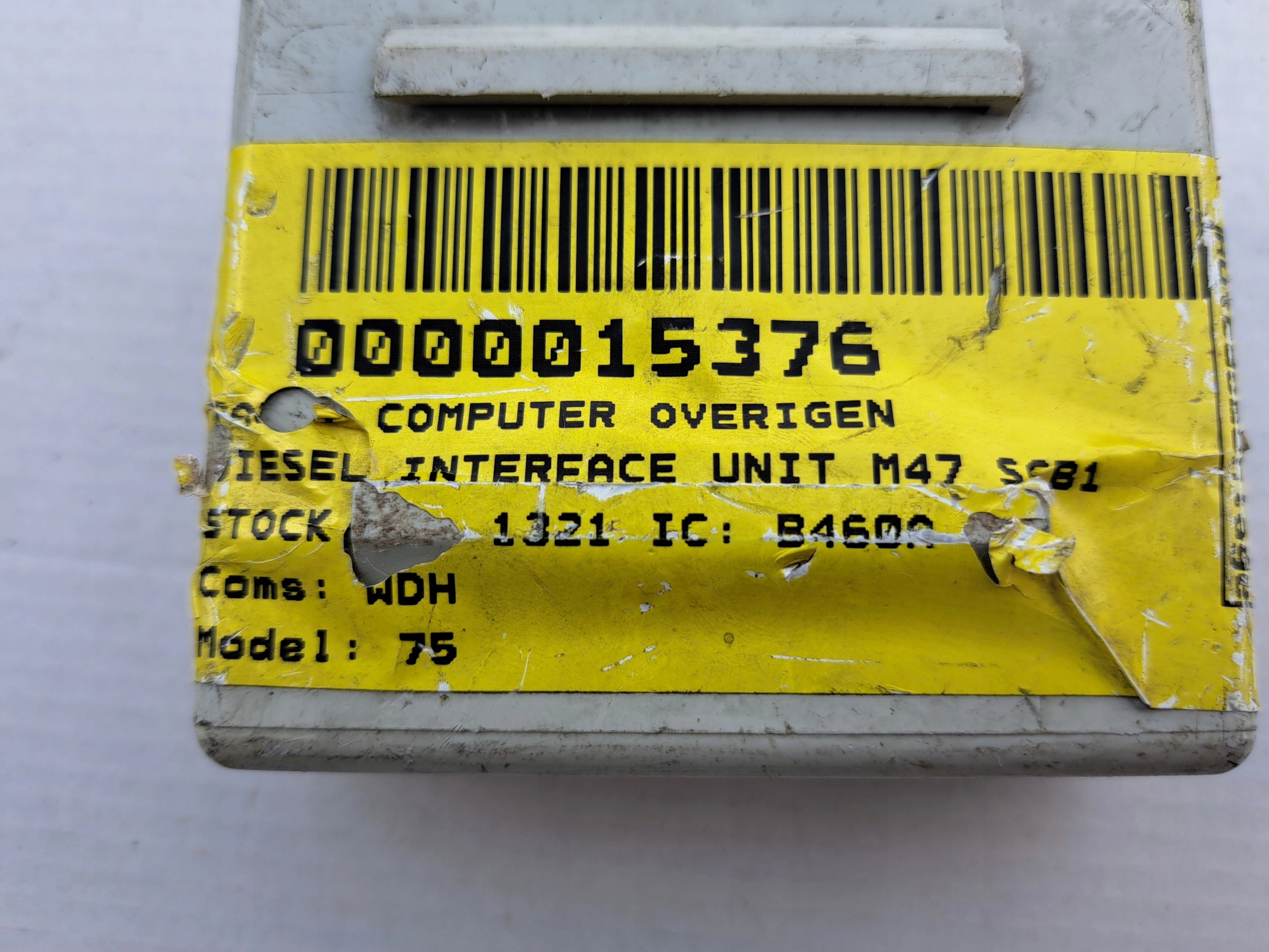 ROVER 75 computer ECU control unit SCB100211