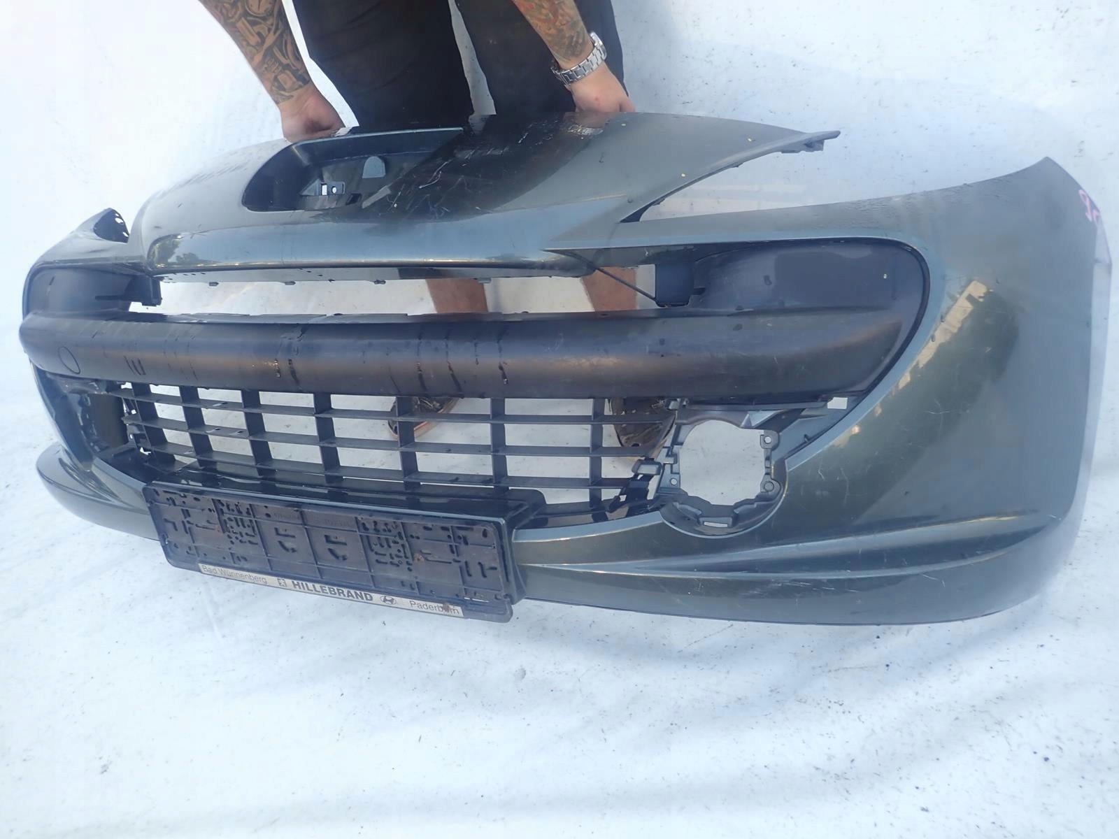 PEUGEOT 207 06-09 bumper front front