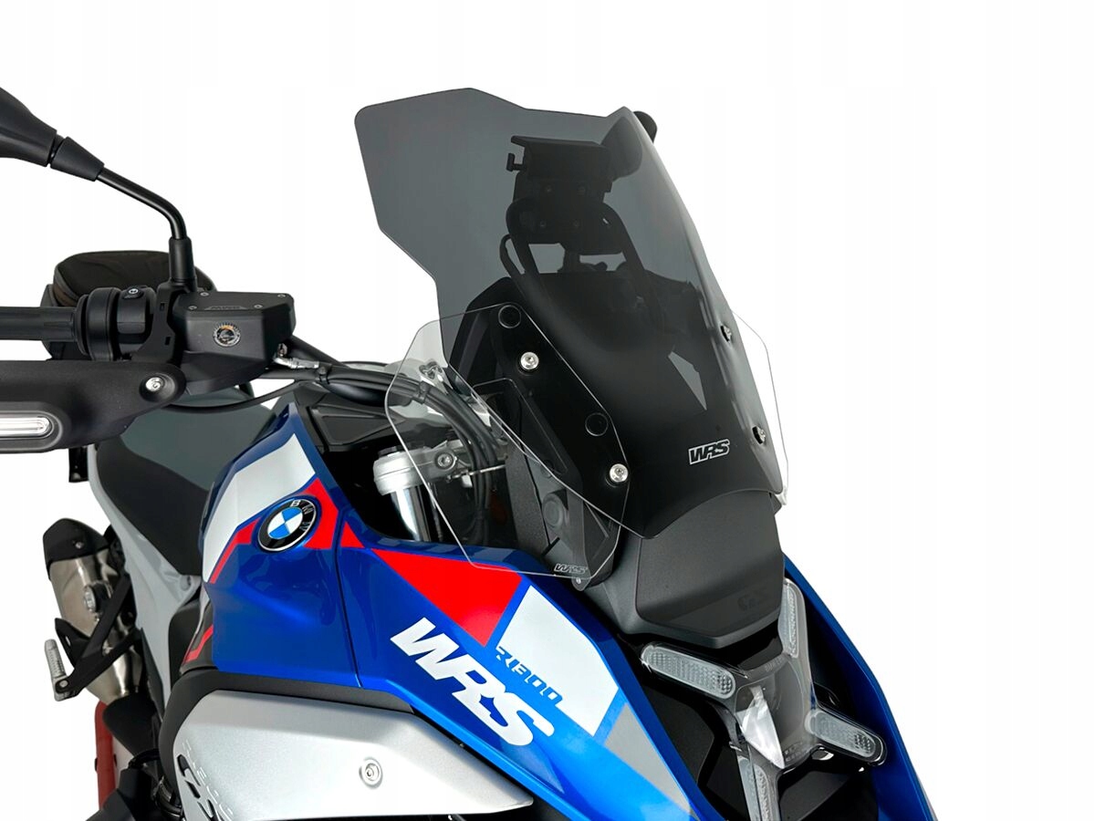 Motocyklové Plexi Wrs Touring Bmw R1300 Gs S Radarom, Tmavý Dym