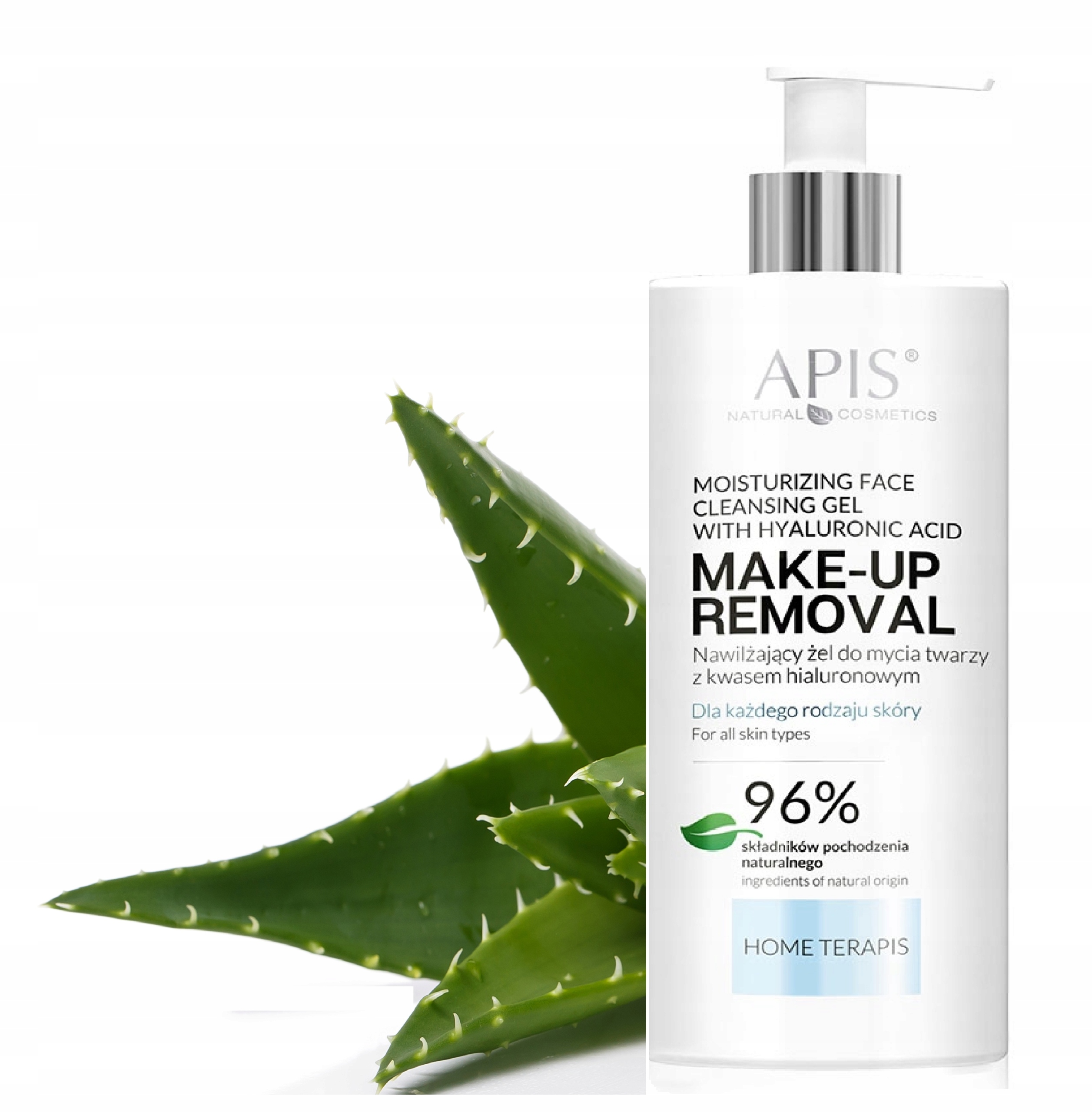 

Żel do mycia twarzy z kwasem hiarulonowym Apis 300