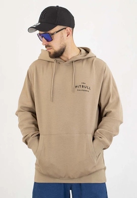 Mikina Pit Bull S Kapucí Sampson pale sand
