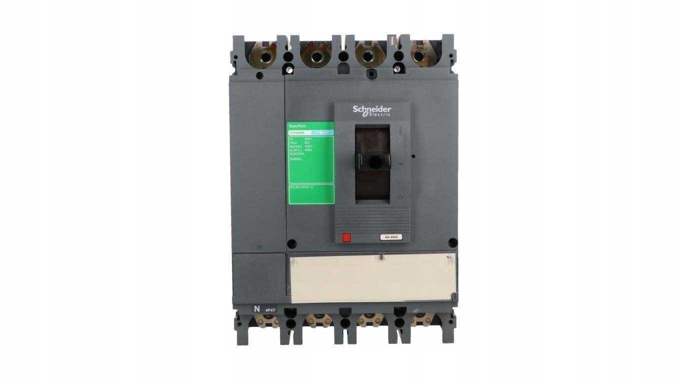 Rozłącznik Mocy 4P 400A Schneider EasyPact Cvs Wyłącznik Bezpiecznikowy LV5