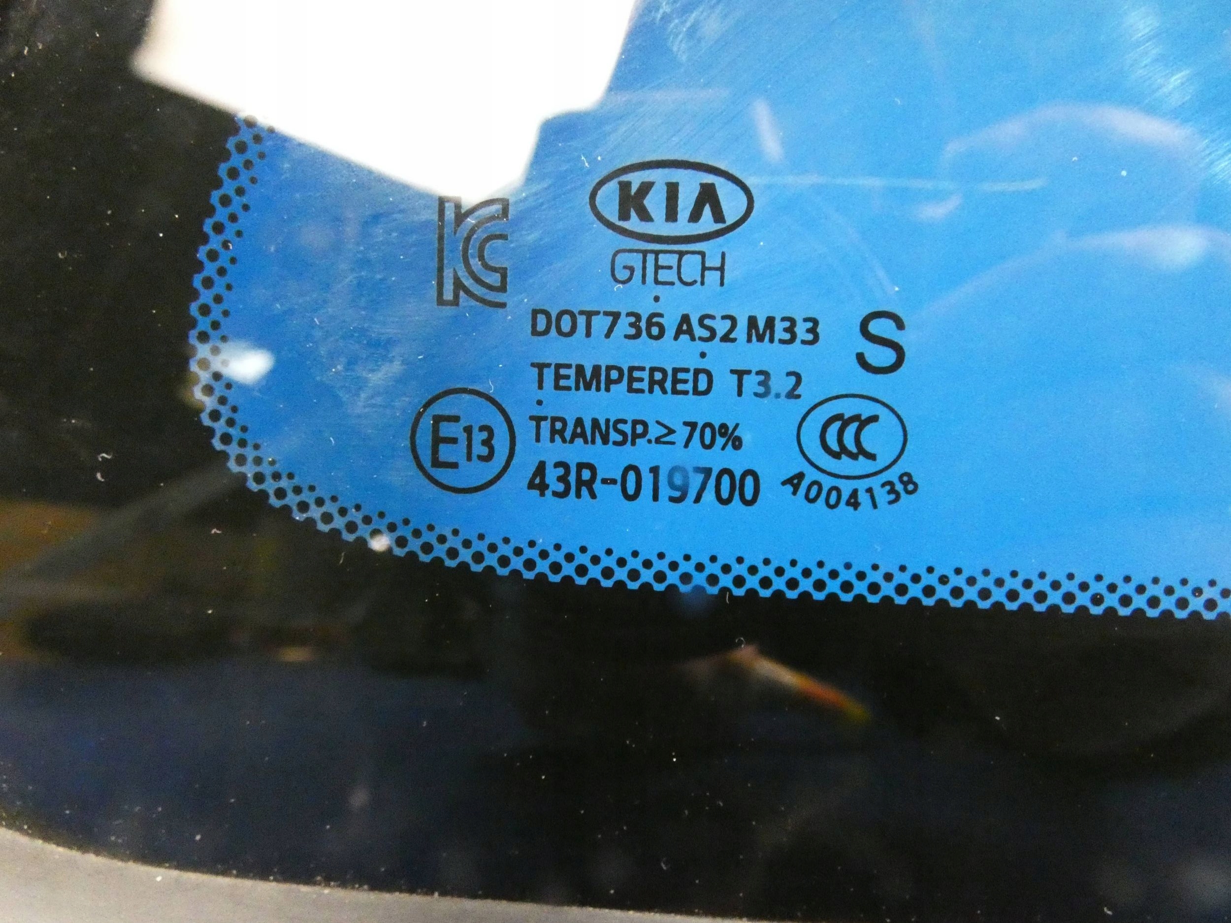 KIA OPTIMA IV JF 2015- KOMBI window bodywork right rear part