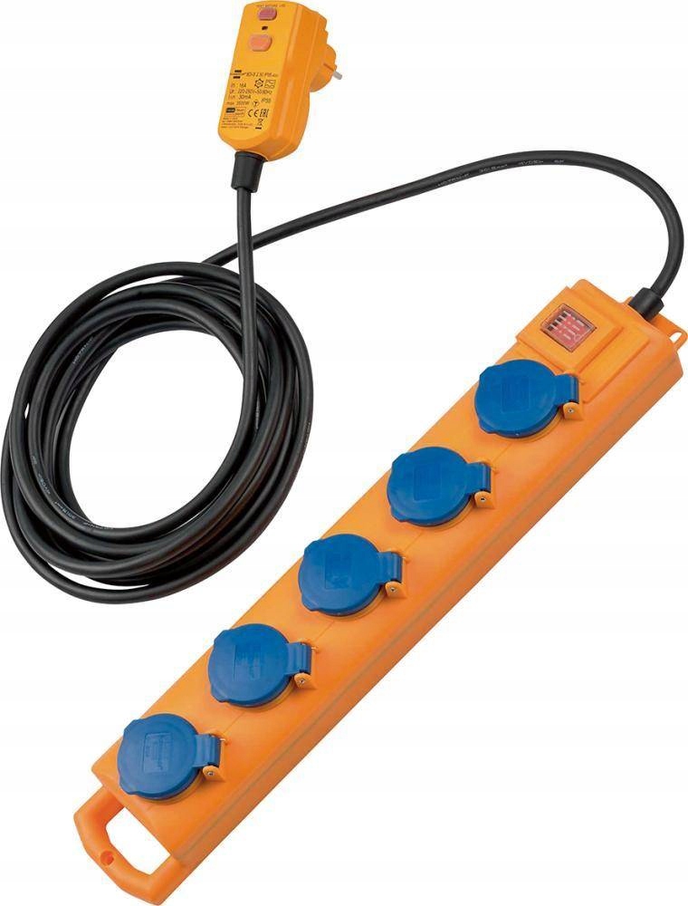 Zásuvková lišta s Fi zástrčkou brennenstuhl