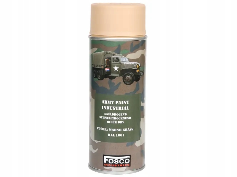 Fosco farba do maskowania broni palnej replik 400ml Marsh Grass RAL1001